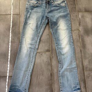 RockRevival Women's Blue and Navy Jeans